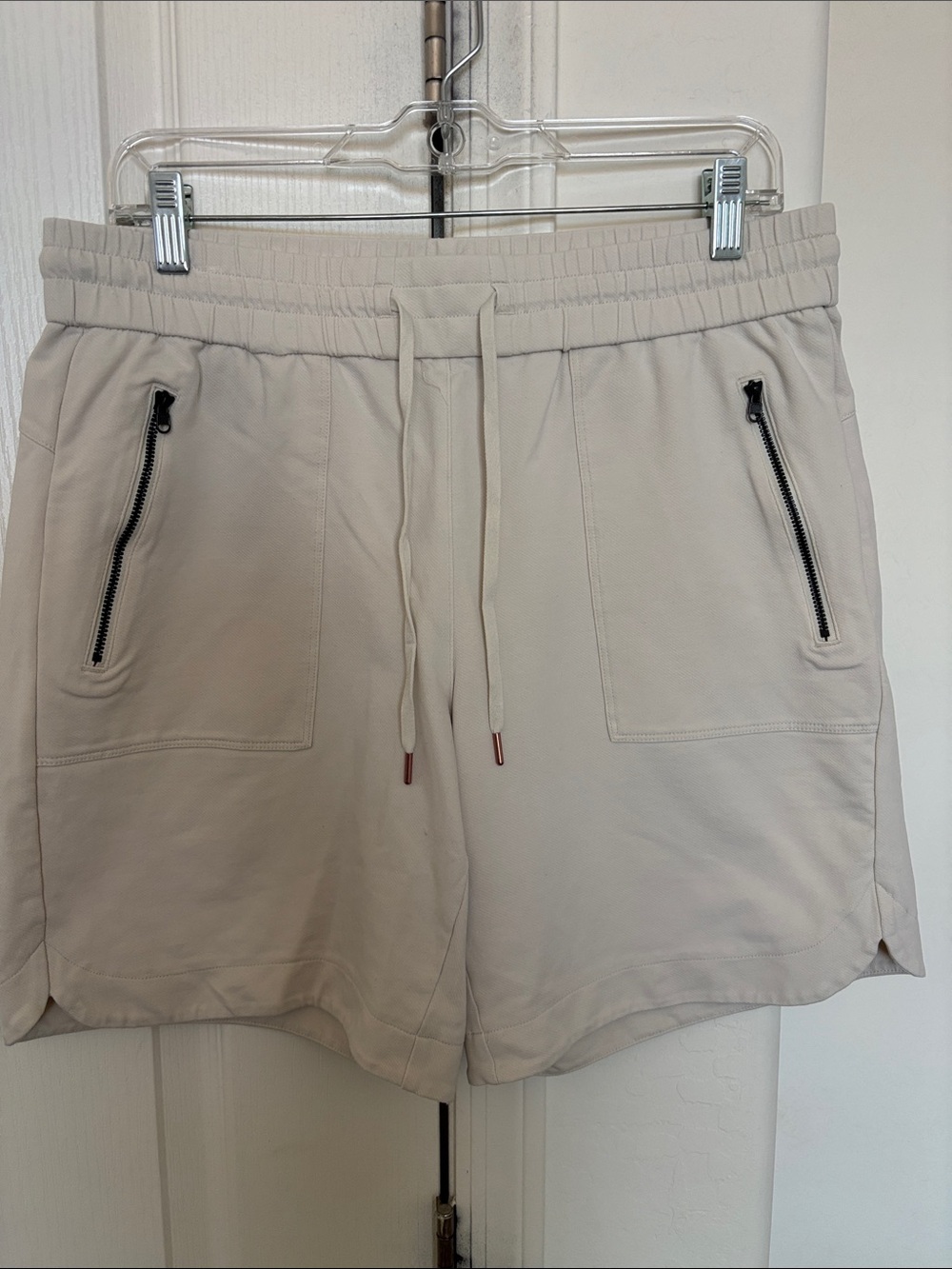 CALIA by Carrie Underwood Women's Athletic Drawstring Shorts - Beige